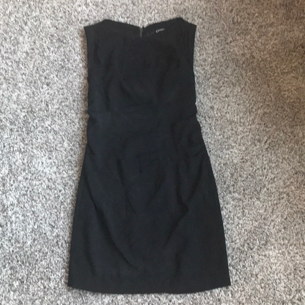 Express Black Sleeveless Dress